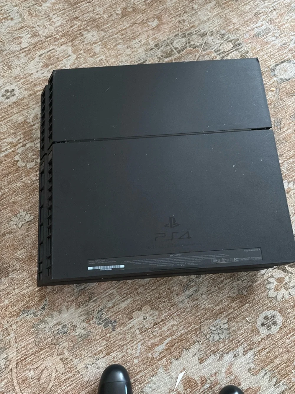 Sony PS4 Slim Console with Two Black DualShock 4 Controllers